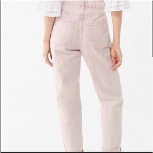 BDG urban outfitters Mom Jeans Womens size‎ 27 pink acid wash Retro